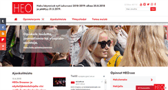 Desktop Screenshot of heo.fi