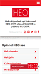 Mobile Screenshot of heo.fi